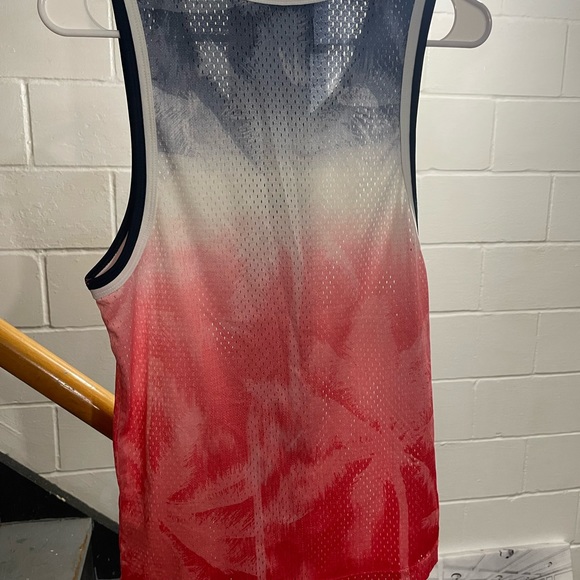 Palm Tree Mesh Tank - Picture 2 of 3